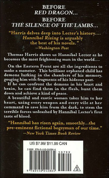 Hannibal Rising (Hannibal Lecter Series #4)