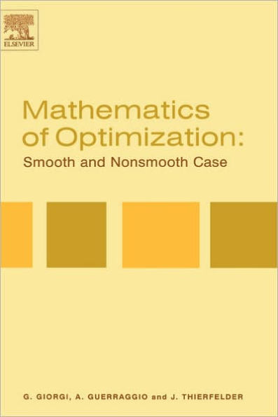 Mathematics of Optimization: Smooth and Nonsmooth Case