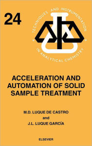 Title: Acceleration and Automation of Solid Sample Treatment, Author: J.L. Luque García