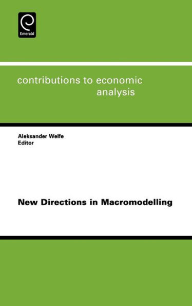 New Directions in Macromodelling / Edition 1