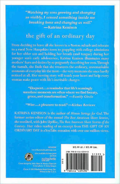 The Gift of an Ordinary Day: A Mother's Memoir