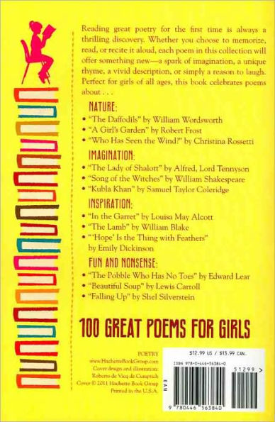 100 Great Poems for Girls