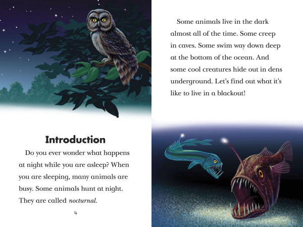 Black Out!: Animals That Live in the Dark