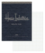 Title: House Industries Graph Pad: 40 Acid-Free Sheets, Design Tips, Extra-Thick Backing Board, Author: House Industries