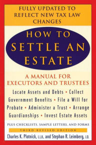 How to Settle an Estate