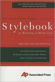 Title: The Associated Press Stylebook 2009 / Edition 43, Author: Associated Press