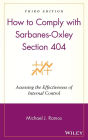 How to Comply with Sarbanes-Oxley Section 404: Assessing the Effectiveness of Internal Control / Edition 3