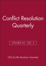 Conflict Resolution Quarterly, No. 4