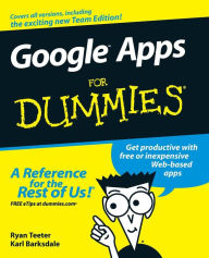 Title: Google Apps For Dummies, Author: Ryan Teeter