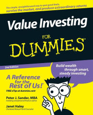 Title: Value Investing For Dummies, Author: Peter J. Sander