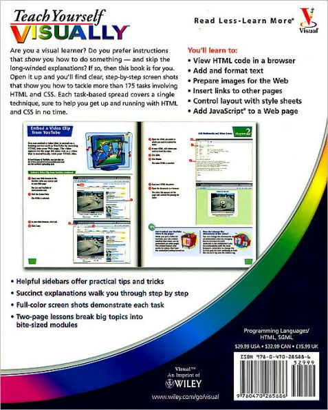 Teach Yourself Visually HTML and CSS