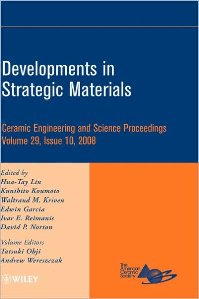 Developments in Strategic Materials, Volume 29, Issue 10