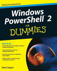 Title: Windows PowerShell 2 For Dummies, Author: Steve Seguis