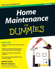 Title: Home Maintenance For Dummies, Author: James Carey