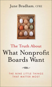 Title: The Truth About What Nonprofit Boards Want: The Nine Little Things That Matter Most / Edition 1, Author: June J. Bradham