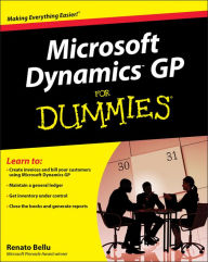 Title: Microsoft Dynamics GP For Dummies, Author: Renato Bellu