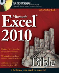 Title: Excel 2010 Bible / Edition 1, Author: John Walkenbach