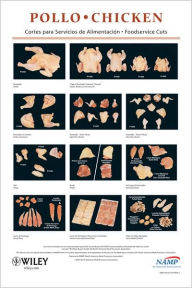 North American Meat Processors Spanish Chicken Foodservice Poster (Poster de Servicios de Alimentacin de Pollo en Espaol para la Asociacin Norteamericana de Procesadores de Carne)