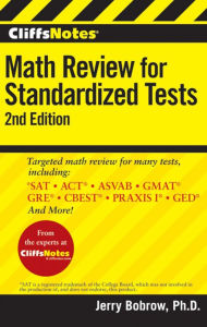CliffsNotes Math Review for Standardized Tests, 2nd Edition