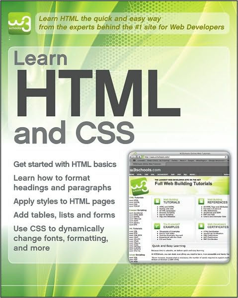 Learn HTML And CSS With W3Schools, Paperback | Barnes & Noble®