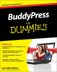 Title: BuddyPress For Dummies, Author: Lisa Sabin-Wilson