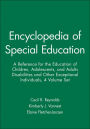 Encyclopedia of Special Education, 4 Volume Set / Edition 4