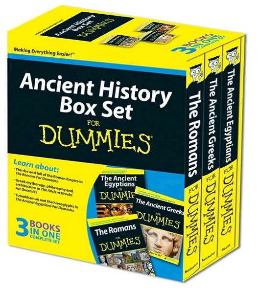 Ancient History Box Set For Dummies by Guy de la Bedoyere, Paperback