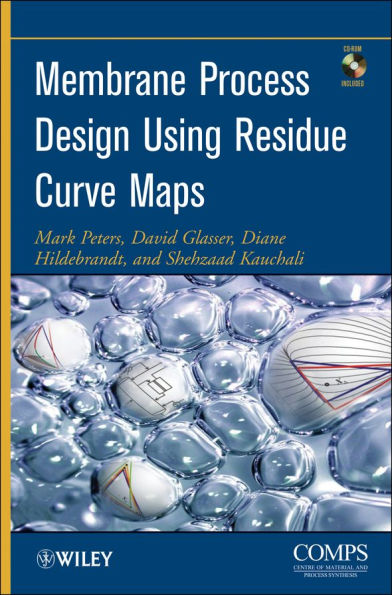 Membrane Process Design Using Residue Curve Maps