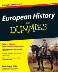 Title: European History For Dummies, Author: Seán Lang