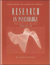 Research in Psychology, Study Guide: Methods and Design / Edition 3