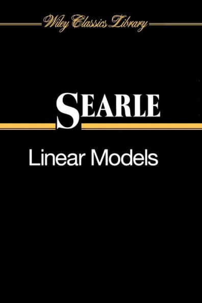Linear Models / Edition 1