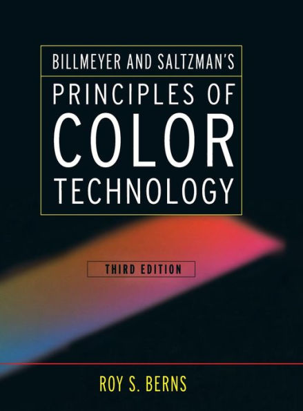 Billmeyer and Saltzman's Principles of Color Technology / Edition 3