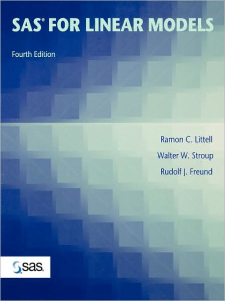 SAS for Linear Models / Edition 4