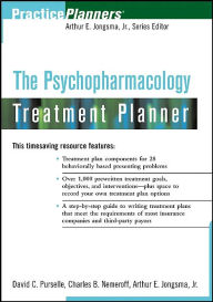 The Psychopharmacology Treatment Planner (Practice Planners Series) / Edition 1