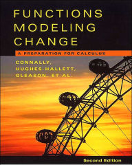Functions Modeling Change: A Preparation for Calculus / Edition 2