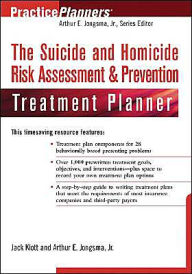 The Suicide and Homicide Risk Assessment & Prevention Treatment Planner / Edition 1
