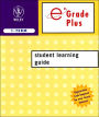eGrade Plus 1 Semester Student Learning Guide to accompany Cutnell 6th Edition and Halliday 7th Edition / Edition 6