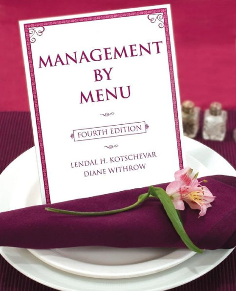 Management by Menu / Edition 4
