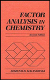 Title: Factor Analysis in Chemistry / Edition 2, Author: Edmund R. Malinowski