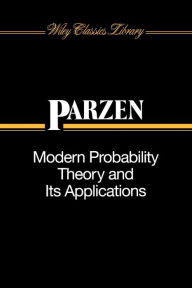 Title: Modern Probability Theory and Its Applications, Author: Emanuel Parzen