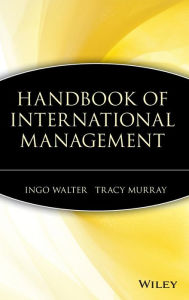 Title: Handbook of International Management / Edition 1, Author: Tracy Murray