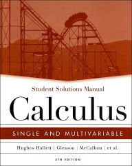 Calculus: Single and Multivariable / Edition 4