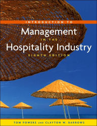 Introduction to Management in the Hospitality Industry and Nraef Student Workbook Package / Edition 8