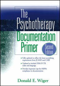 The Psychotherapy Documentation Primer / Edition 2