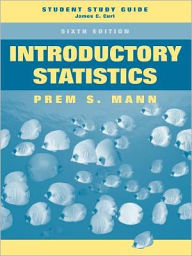 Introductory Statistics, Student Study Guide / Edition 6