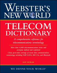 Webster's New World Telecom Dictionary / Edition 1