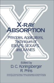 Title: X-Ray Absorption: Principles, Applications, Techniques of EXAFS, SEXAFS and XANES, Author: D. C. Koningsberger