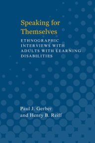 Title: Speaking for Themselves, Author: Paul J. Gerber