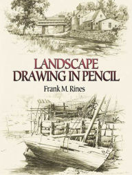 Title: Landscape Drawing in Pencil, Author: Frank M. Rines