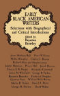 Early Black American Writers